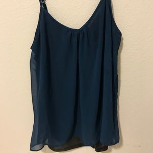 Express/hollister tank and button up